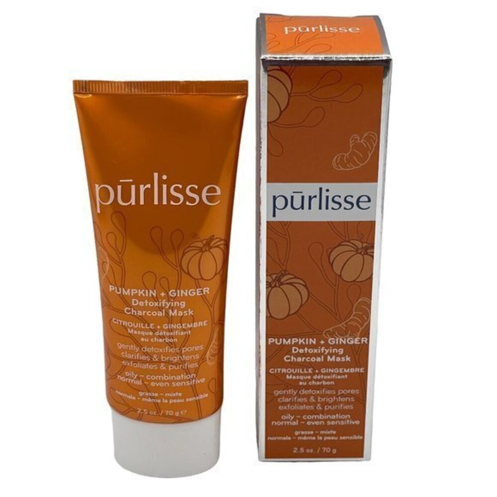 Purlisse Pumpkin Ginger Detoxifying Charcoal Mask